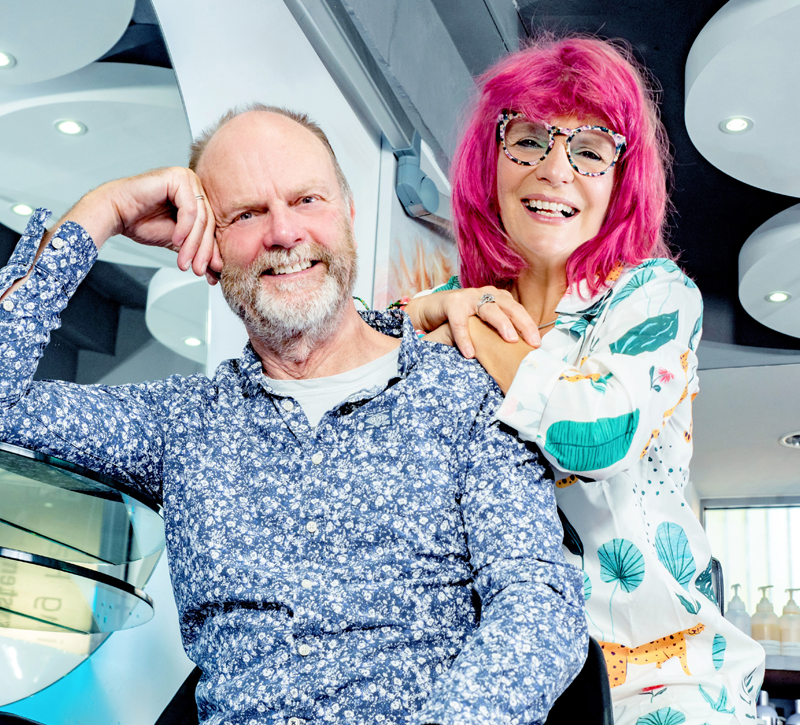 Anne Veck and Keith Mellen of Salon RESource