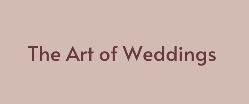 The art of weddings with Artilla