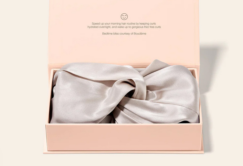 Boucleme Silk Turban in a box