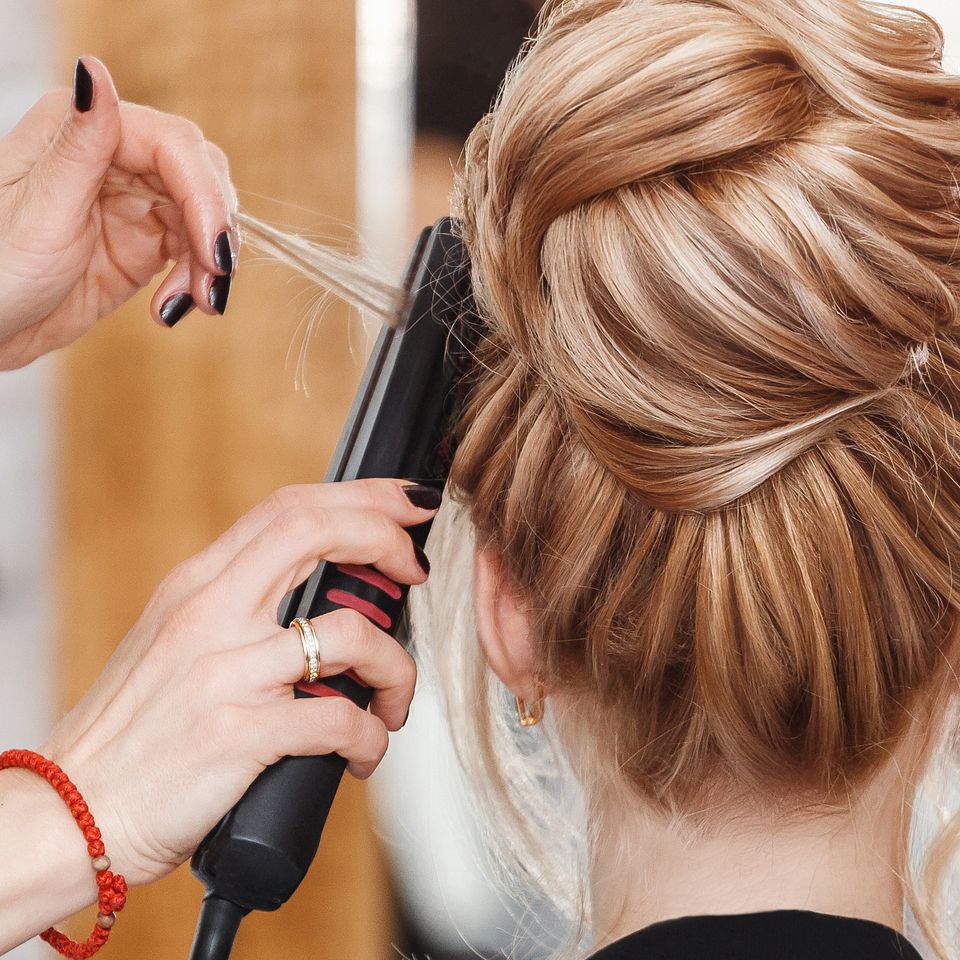 Marco Polo Hair hair-up and curls