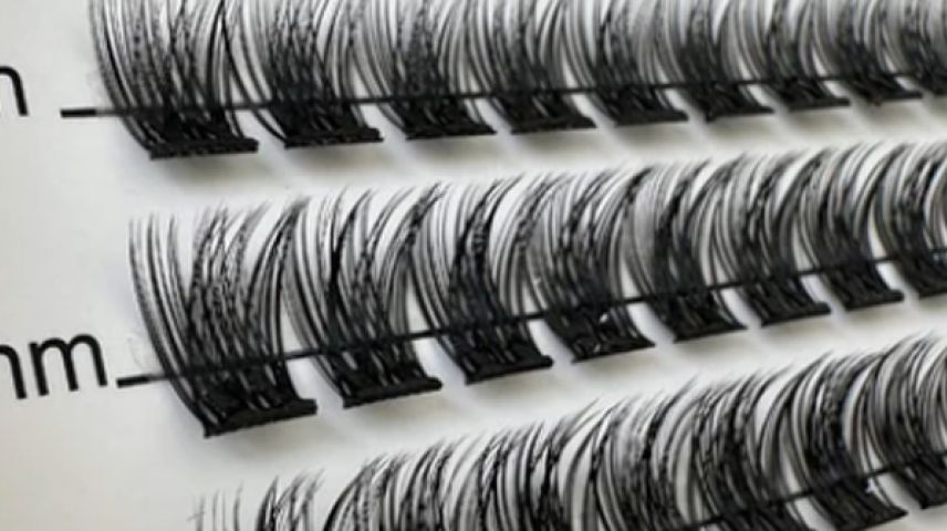 Close up image of Bonded lashes
