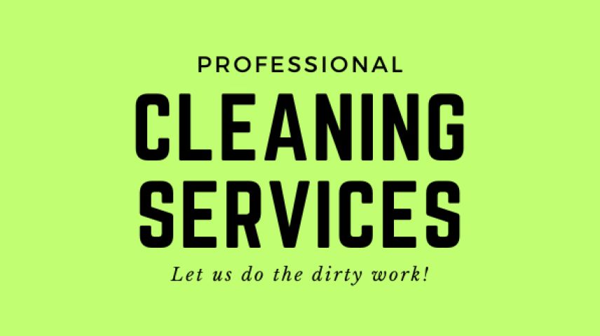 Professional Cleaning Services logo